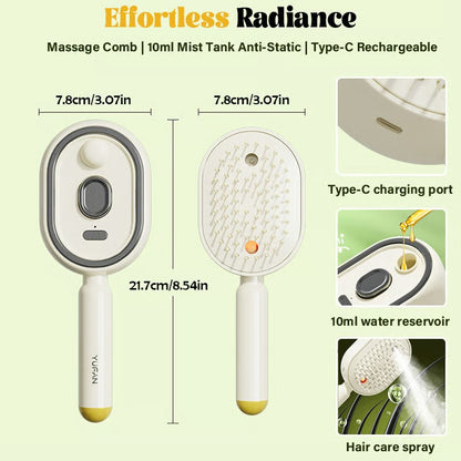Electric Spray Air Cushion Massage Comb