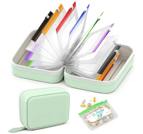 🏆Flash Sale⚡ 10K+ SOLD! Almost Gone-💥Waterproof Pill Pouch Set