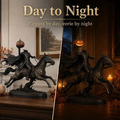 🗡️🏇Midnight Chase Headless Horseman Figurine