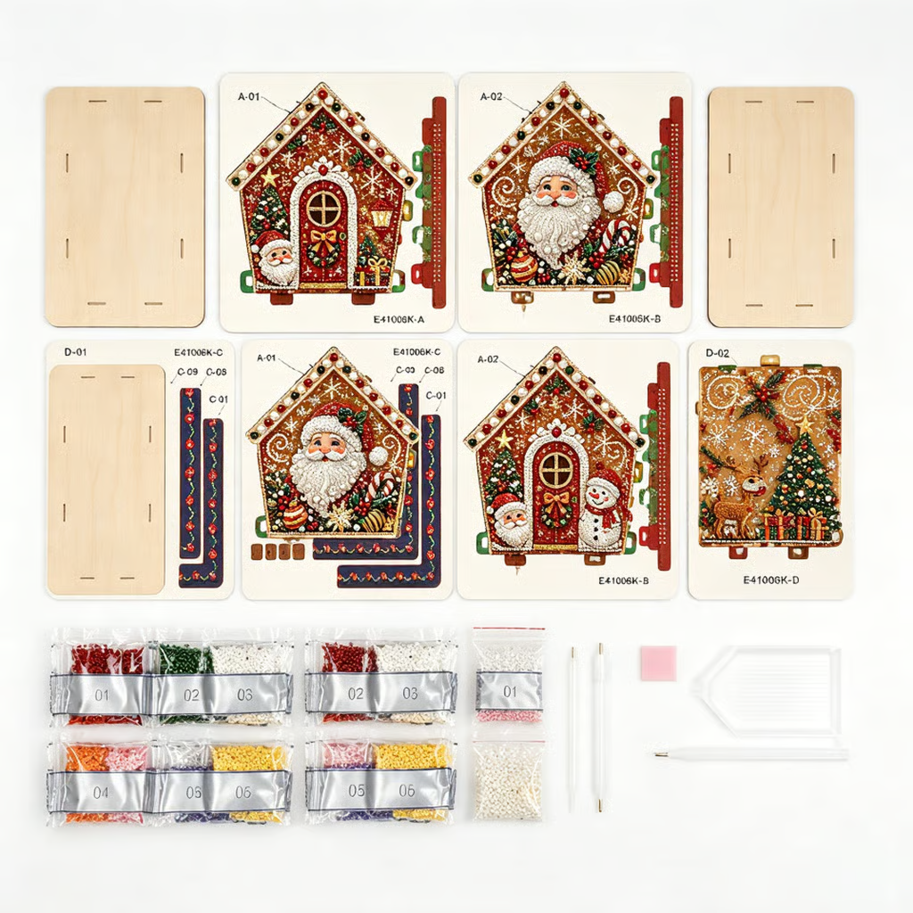 🎅🎄Plymagic DIY Pearl Art - Christmas Collection