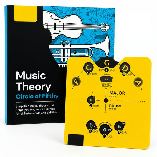 🔥Circle of Fifths Music Theory Wheel Set All Instruments