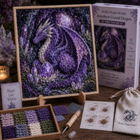 💜 Amethyst Crystal Dragon