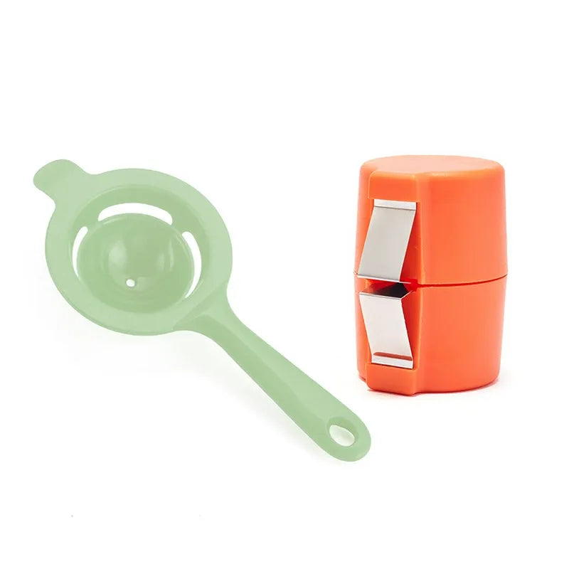🍳Efficient Egg Cracking Tool, Handy Egg Separator🥘