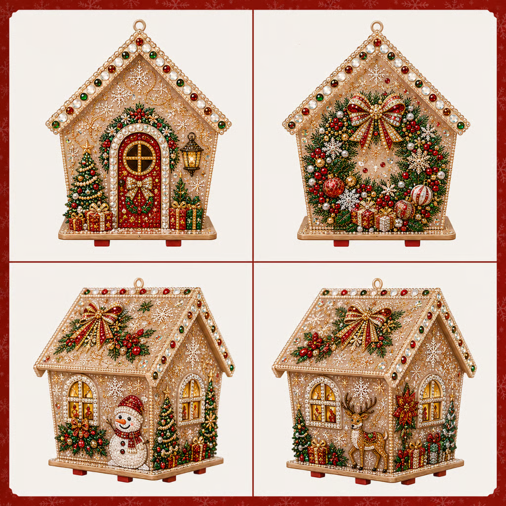 🎅🎄Plymagic DIY Pearl Art - Christmas Collection
