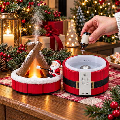 🔥 Campfire Christmas Diffuser 🎅 Santa & Gingerbread 2 Styles