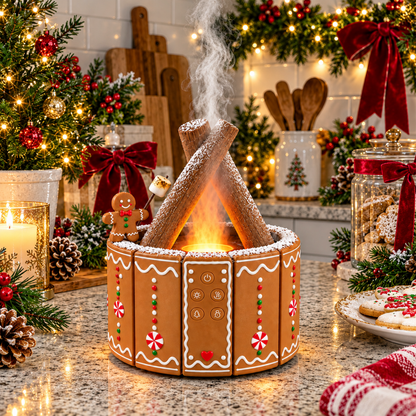 🔥 Campfire Christmas Diffuser 🎅 Santa & Gingerbread 2 Styles