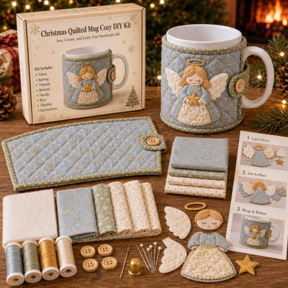 🎄 DIY Christmas Mug Cozy Sewing & Craft Kit