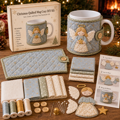 🎄 DIY Christmas Mug Cozy Sewing & Craft Kit