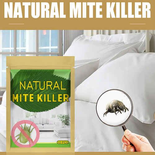 ⏳LAST DAY SALE ONLY $17.9!!🌿🛡️ The US’s #1 Natural Mite Control Sachet– Vetted by Allergy US • 100% Chemical-Free • Safe for Babies, Pets & Asthma Sufferers 🛏️✨