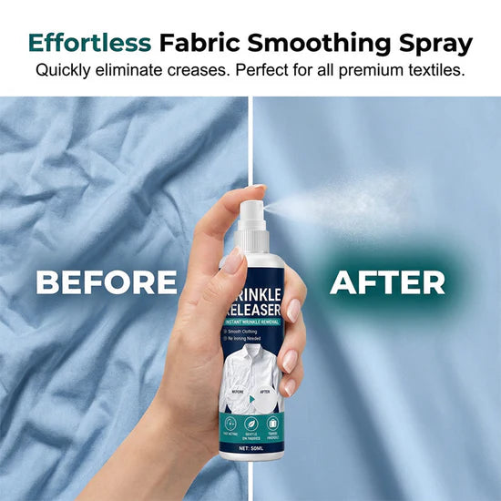 🔥Instant Wrinkle Release Travel Spray Static Free No Iron Fabric Refresher