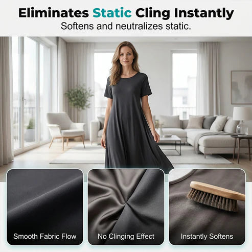🔥Instant Wrinkle Release Travel Spray Static Free No Iron Fabric Refresher