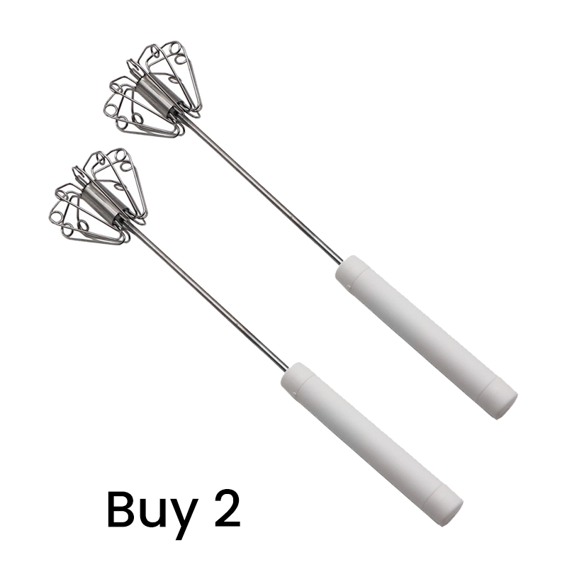 🔥 Versatile Stainless Steel Egg Beater (hands-free, easy to use)