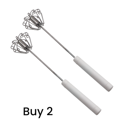 🔥 Versatile Stainless Steel Egg Beater (hands-free, easy to use)