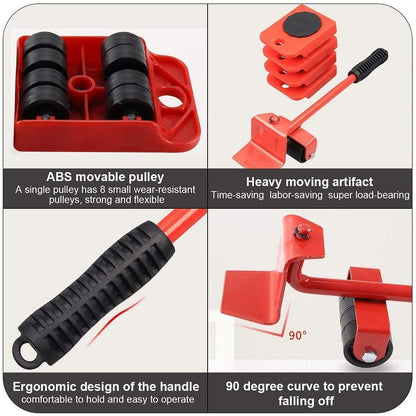 🔥 Hot Deal! ⌛️Furniture Casters – Move Heavy Furniture with Ease & Protect Your Floors, All by Yourself ✨