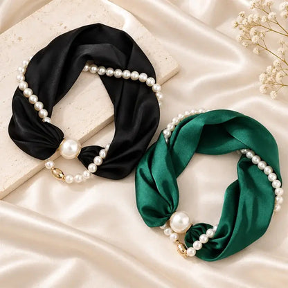 🎁🎄Christmas Sale 50% OFF!💞50K+ SOLD!✨Pearl Scarf Necklace