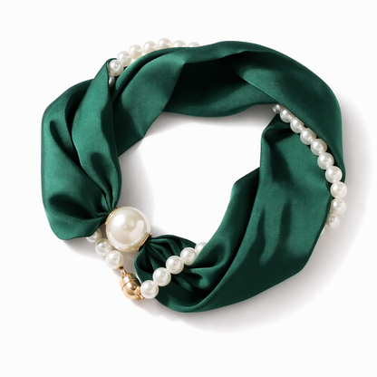 🎁🎄Christmas Sale 50% OFF!💞50K+ SOLD!✨Pearl Scarf Necklace
