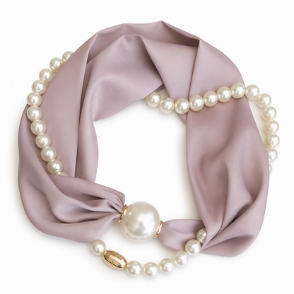 🎁🎄Christmas Sale 50% OFF!💞50K+ SOLD!✨Pearl Scarf Necklace