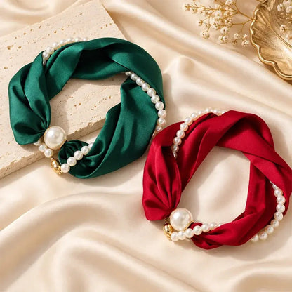 🎁🎄Christmas Sale 50% OFF!💞50K+ SOLD!✨Pearl Scarf Necklace